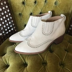 Madewell Grayson Brogue Chelsea Western Bootie